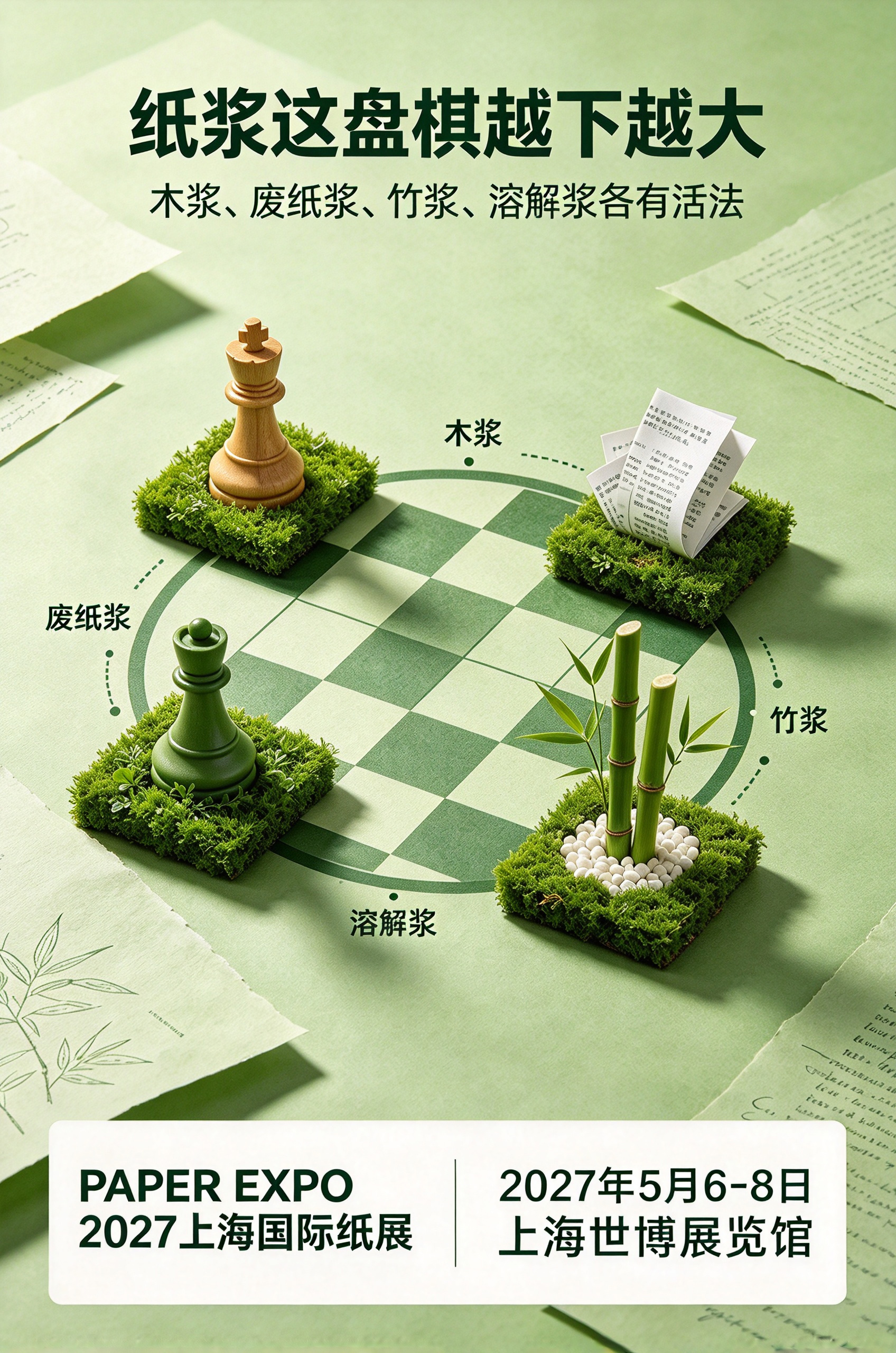 纸浆这盘棋越下越大:木浆、废纸浆、竹浆、溶解浆各有活法